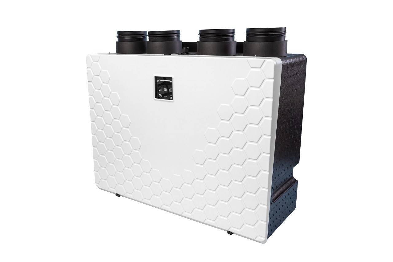 Centrala de ventilatie cu recuperare de caldura NHouse 300 HRV/ERV - ERV