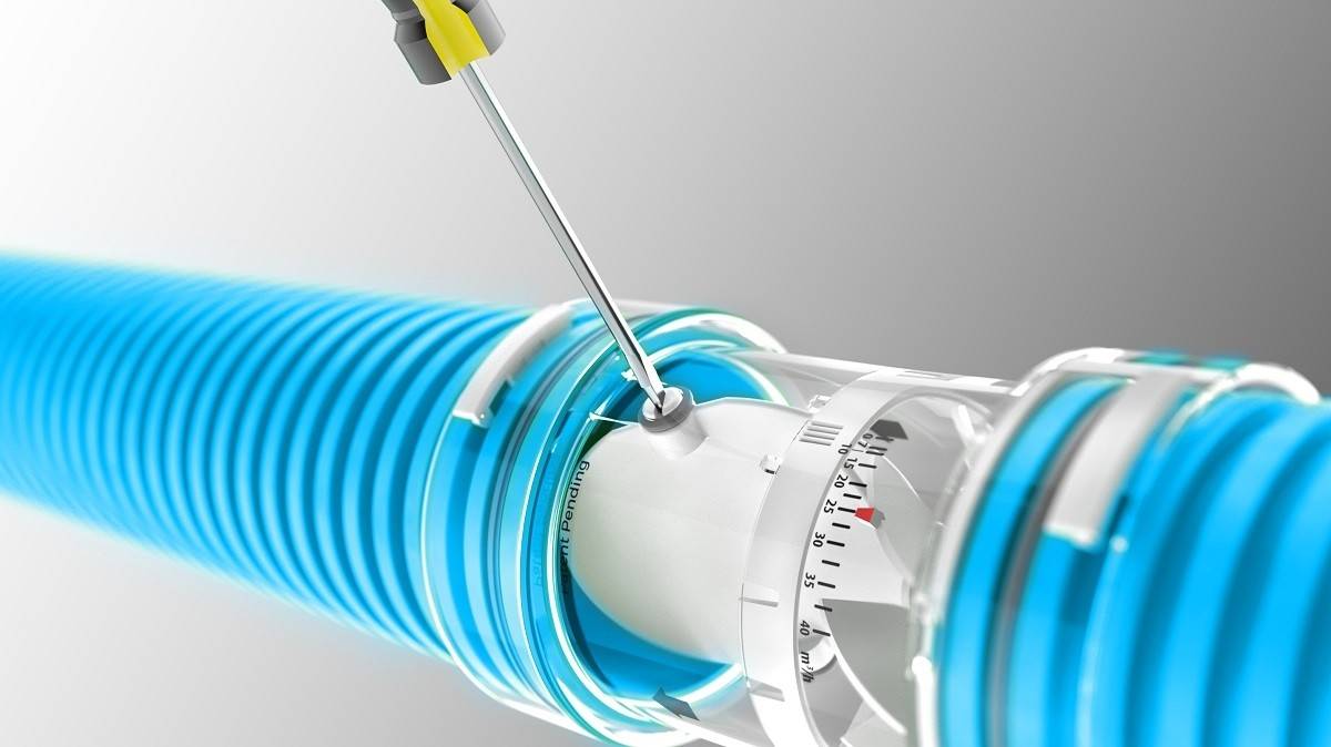 Garnitura DN77 NovingAIR BLUE Hygiene, compatibila cu tubulatura BLUE 77/68mm