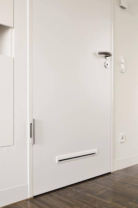Grila ventilatie usa Silendo Renson cu atenuare fonica