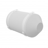 Atenuator de zgomot inVENTer D160 pentru recuperator de caldura