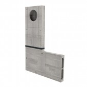 Canal plat Corner L D160