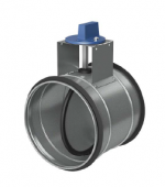 Clapeta circulara de inchidere a aerului cu control manual AGUJ‑R, D100-630