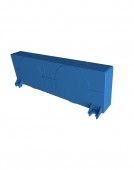 Componenta sistem ventilatie capac fara gauri BLUE GTBL1