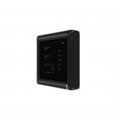 Controller wireless Basic Connect e4 Flat negru inVENTer - profil redus, cu sursa inclusa