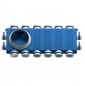 Distribuitor ventilatie BLUE 16×75 DN200 ABS triplu tratat