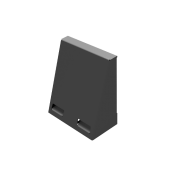Grilă exterioară Flex aV100 antracit RAL7016