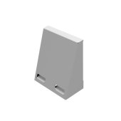 Grilă exterioară Flex aV100 gri RAL9006