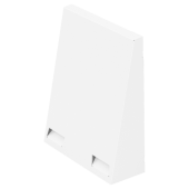 Grila exterioara Flex Zero pentru ventilatie descentralizata alb RAL9016