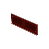 Grila exterioara Nordic V-290×89 maro RAL8004 pentru ventilatie