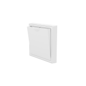 Grila interioara Connect V-240×240 aparenta pentru tub R-D200