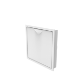 Grila interioara Connect V-240×240 incastrata R-D160 pentru unitati iV