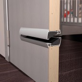 Grila ventilatie usa Silendo Renson cu atenuare fonica