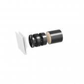Kit de completare inVENTer iV-Light – ventilator, recuperator ceramic si grila interioara