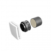 Kit de completare inVENTer iV14-MaxAir Corner – ventilator, recuperator ceramic si grila interioara