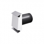 Kit de instalare pentru ventilatie descentralizata inVENTer iV-Compact (tub perete si grila exterioara)