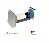 SEVi160 PRO unitate cu recuperare de caldura (480mm) – soluția completă pentru aer curat, fără umezeală și fără risipă de energie