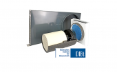 Unitate Sevi160U de ventilatie cu recuperare de caldura integrata in fatada