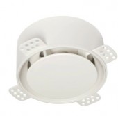 Valva ventilatie 125mm NoShow – Difuzor invizibil vopsibil alb (Efect Coanda)