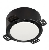 Valva ventilatie 125mm NoShow – Difuzor invizibil vopsibil negru (Efect Coanda)