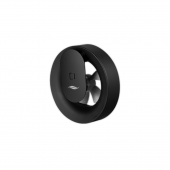 Ventilator baie automat inVENTer Pulsar Basic Black ? cu senzori de umiditate si lumina, design negru mat